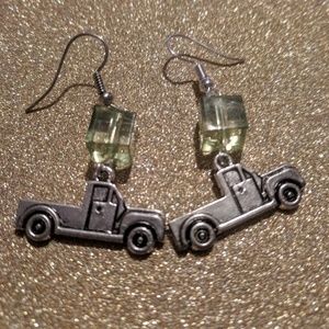 Truck Earrings Handmade